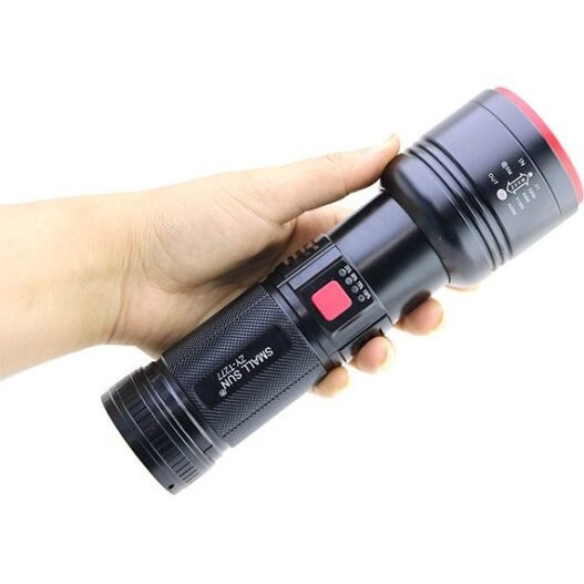 چراغ قوه شارژی اسمال سان ZY-T277 | خرید چراغ قوه قوی و زومدار