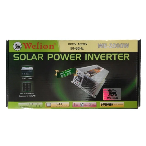 مبدل برق خودرو ویلیون مدل سبز 2000 وات پر قدرت - Battery Charge Controller