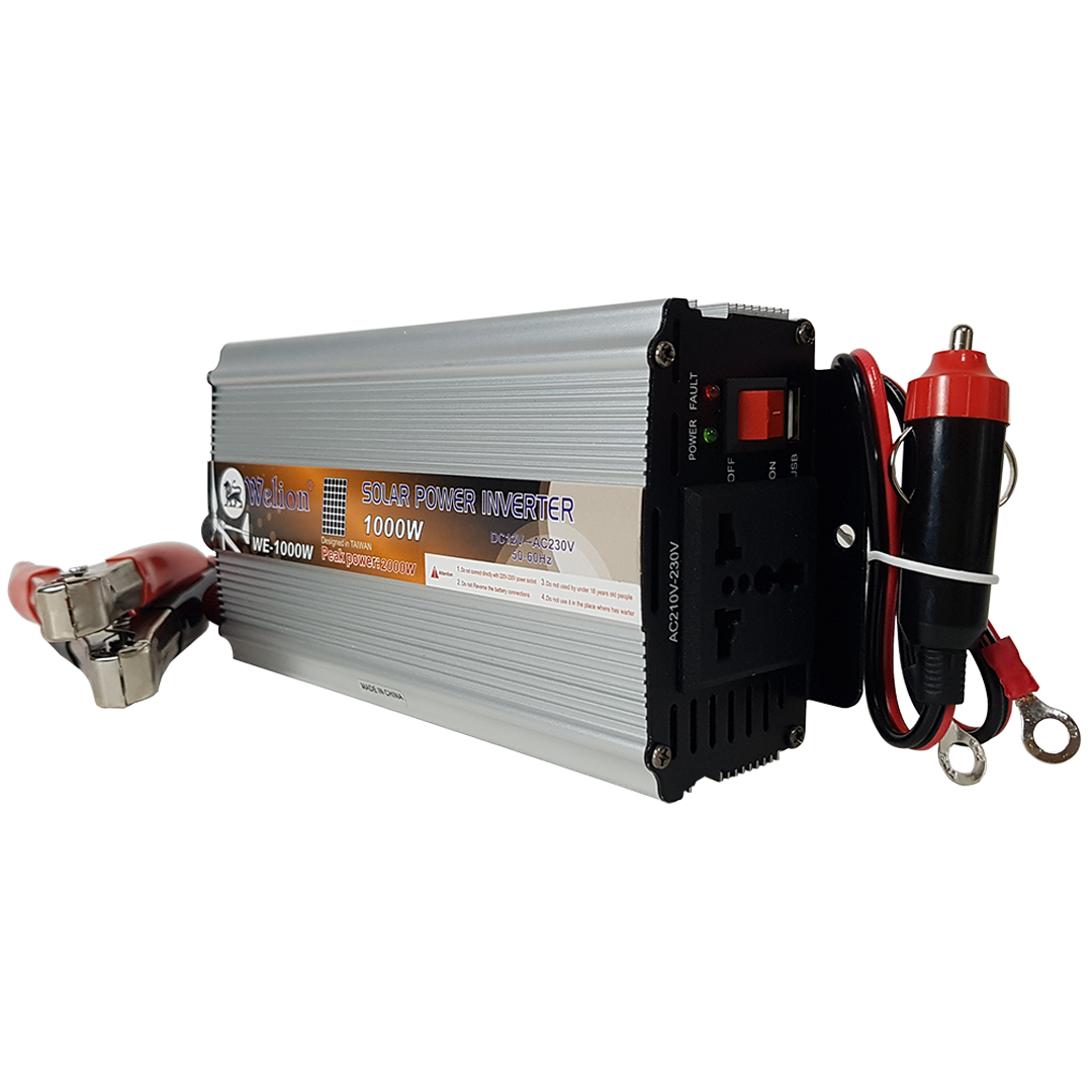 مبدل  1000وات 12 به 220 ولت اینورترویلیون سبز WE-1000W
