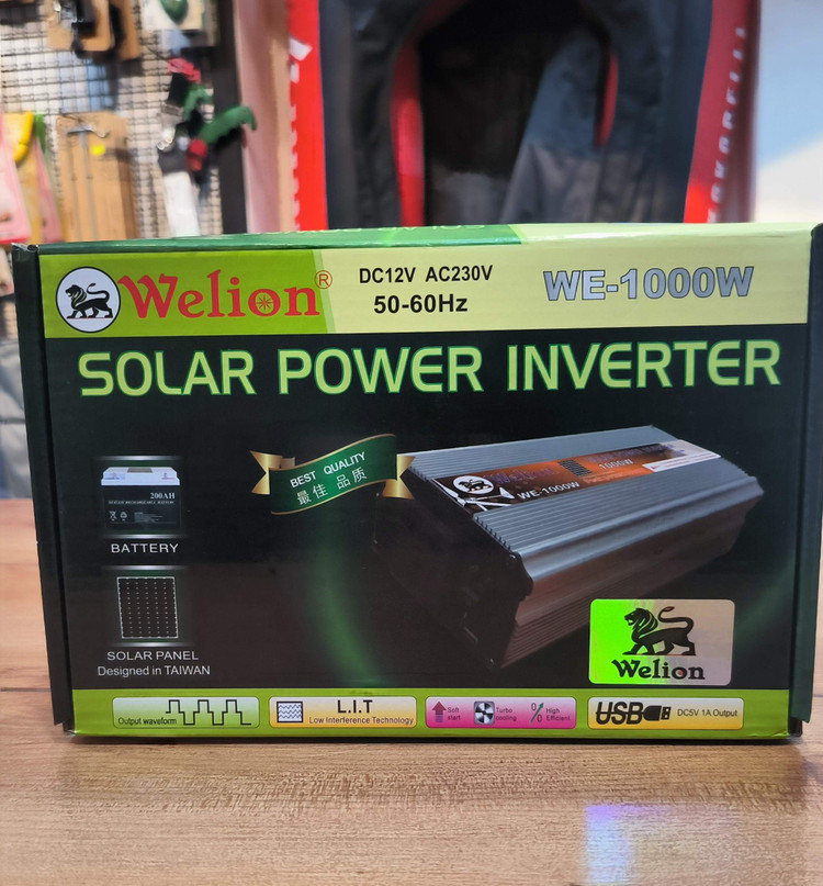 مبدل 1000وات 12 به 220 ولت اینورترویلیون سبز WE-1000W